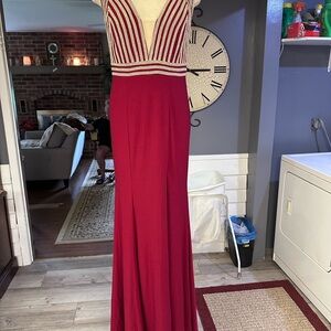 JVN Jovan red dress size 10